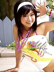 Aya is so very fuckable in her teeny bikinis and cute suits when modeling
